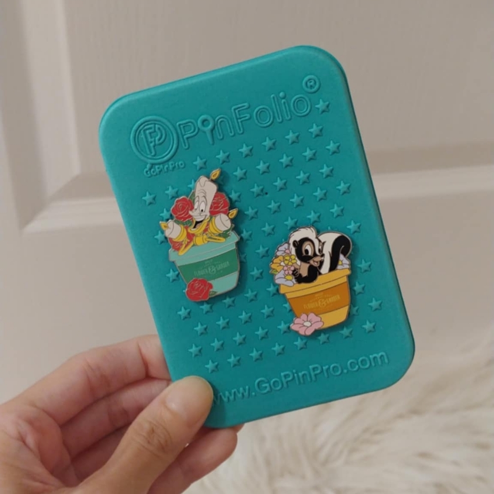 💙FIRM! NWOT DISNEY PARKS 2024 EPCOT FLOWER AND GARDEN FESTIVAL MYSTERY PIN BOX